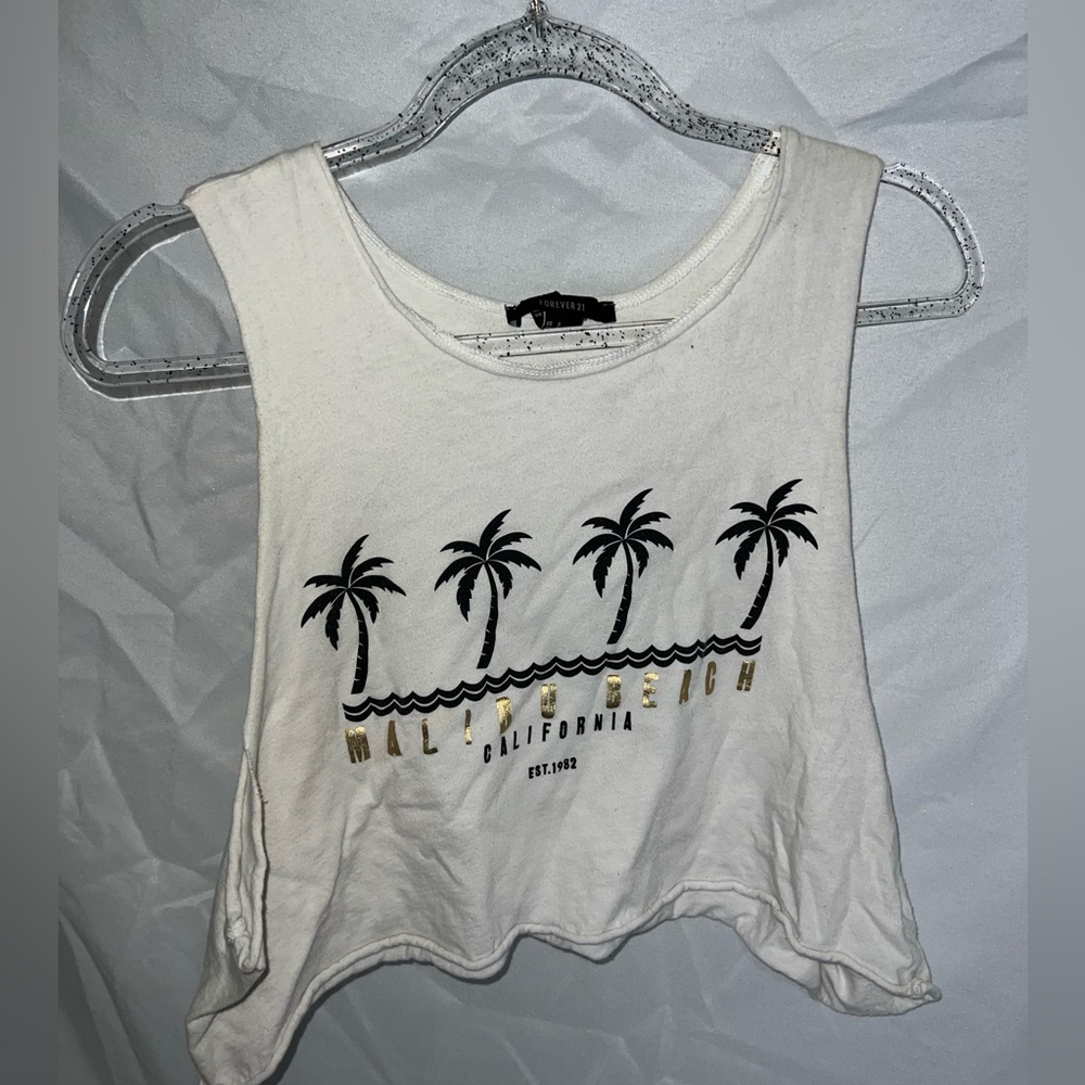 Forever 21 California Beach Tank Top